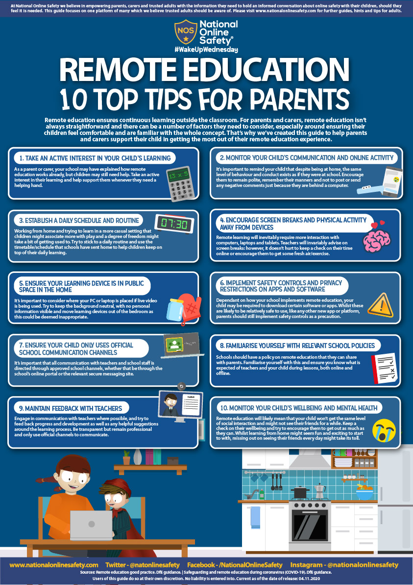 wake_up_weds's tweet image. Remote education? We’ve got you 🤗 Check out our free #OnlineSafety guides to lockdown learning for teachers, parents and children.
Apple: hubs.ly/H0DltPL0
Android: hubs.ly/H0DlrMb0
Desktop: hubs.ly/H0DlwHC0