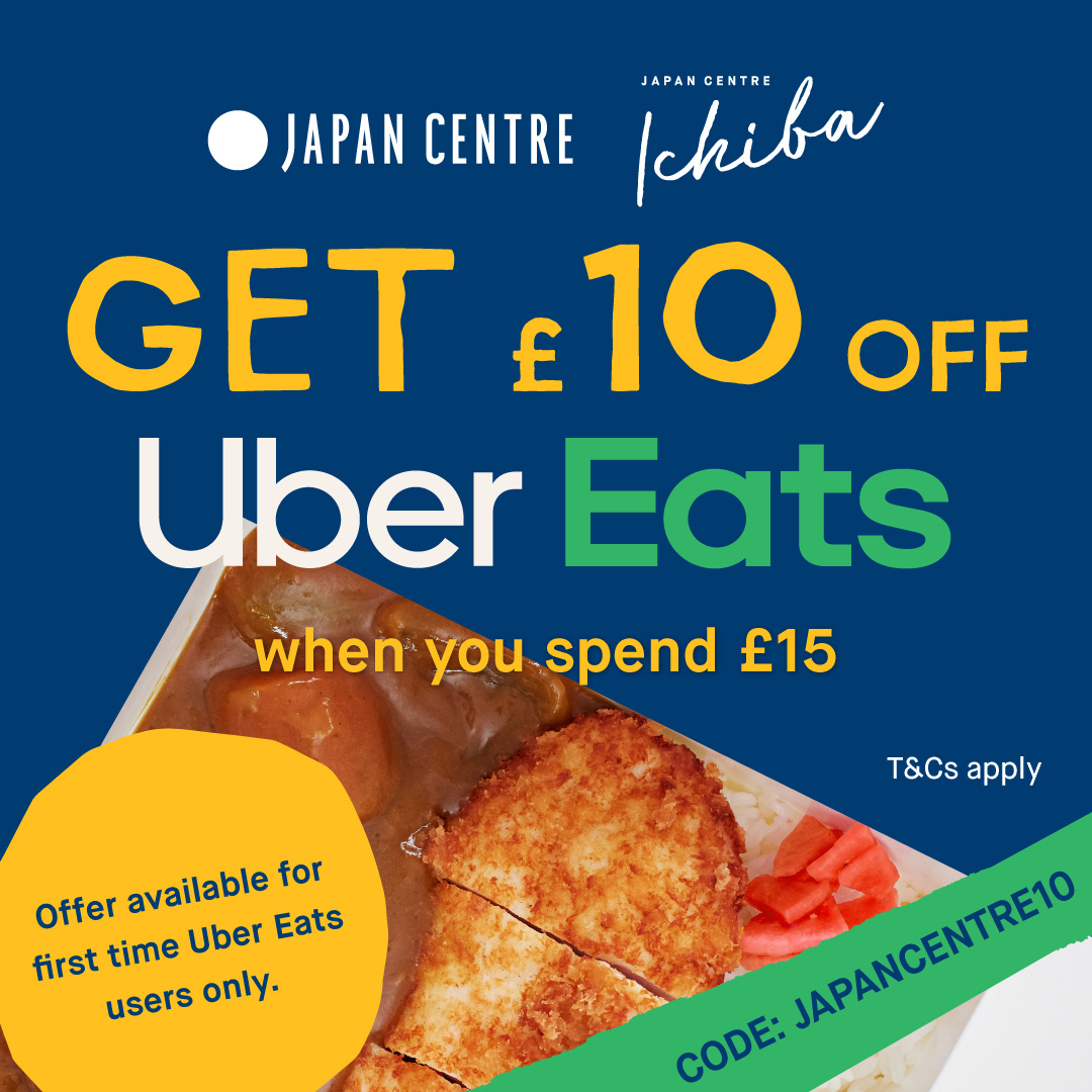 Japan Centre Save 10 When You Spend 15 On Uber Eats The Offer Is Only Valid For First Time Uber Eats Users With Code Japancentre10 Get Fresh Dishes Delivered Straight