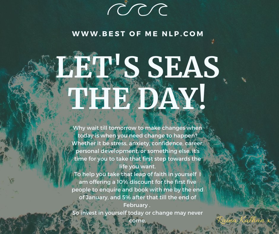 The new year feels like a reset in many ways to so many things. We are often refreshed and raring to go with a positive outlook to the year ahead, even during the pandemic. So make 2021 the year you make the changes that are positive for you.
#nlppractitioner #lifecoach #hypnosis