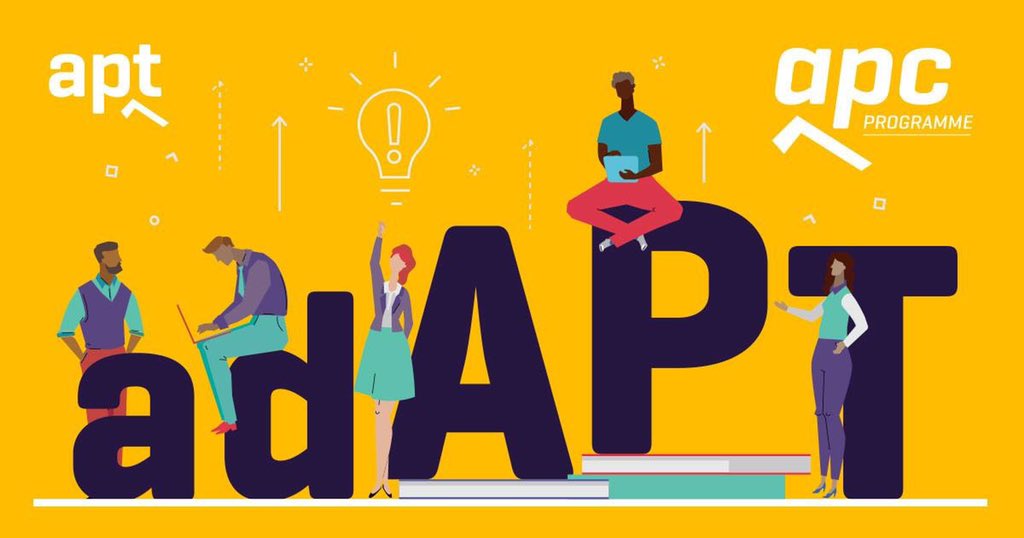 APT_APCprogram's tweet photo. We place a high priority on adAPTability. Where physical sessions are not possble, we have regular Zoom sessions to provide feedback at each stage of our Programme. Enrol today!
#teamAPT #studentlife #apcprogramme #saicaAPC #APC2021
https://t.co/XxBj0CYTIz https://t.co/S9ZtvNyRVZ