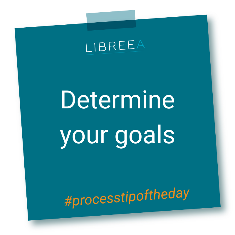 What are your business goals?  Each process should have a reason to exist and contribute towards the achievement of the overall goals of the organisation.

#ProcessTipOfTheDay #ProcessMapping #BusinessGrowth