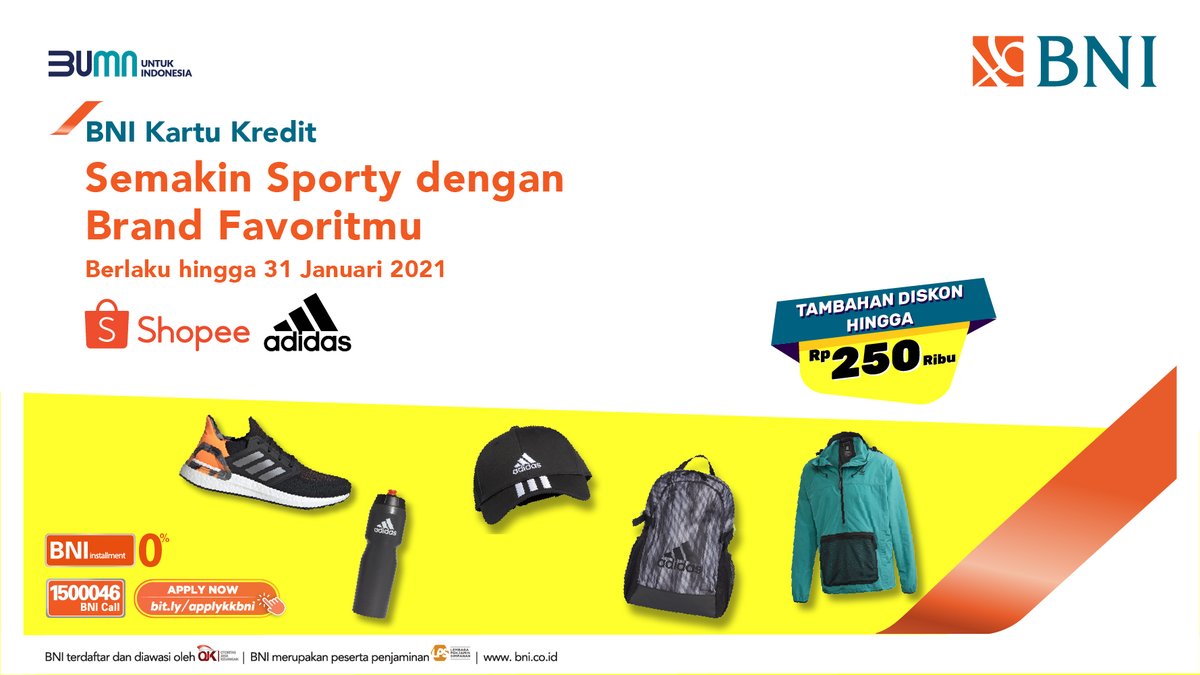 official store adidas di shopee