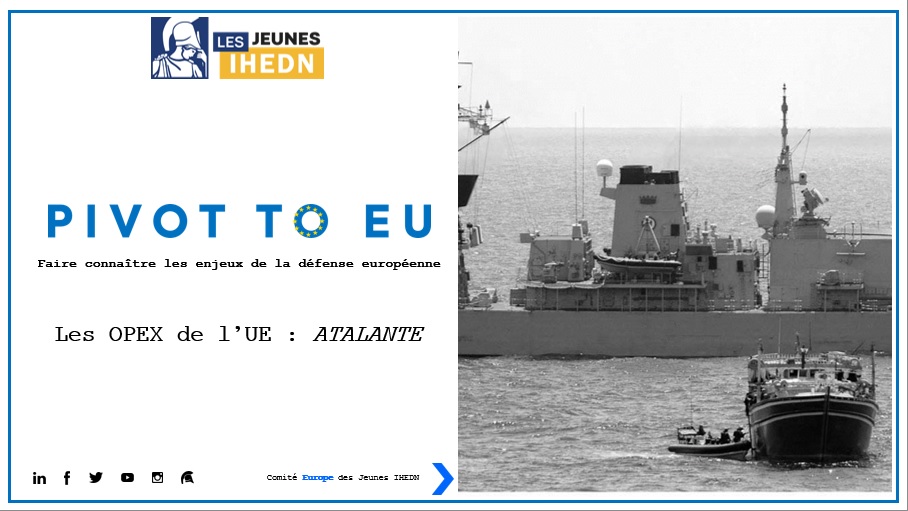 Jeunes_IHEDN's tweet photo. [#PivotToEU #2 🇪🇺] La deuxième campagne #PivotToEU du comité #europe porte sur les opérations militaires de l'Union européenne. Parfois hésitantes, à vitesse variable... elles peuvent s'avérer de véritables succès🇪🇺

2️⃣ Découvrez #ATALANTE : https://t.co/RgYFvMuk9w https://t.co/nhS71zCt0r
