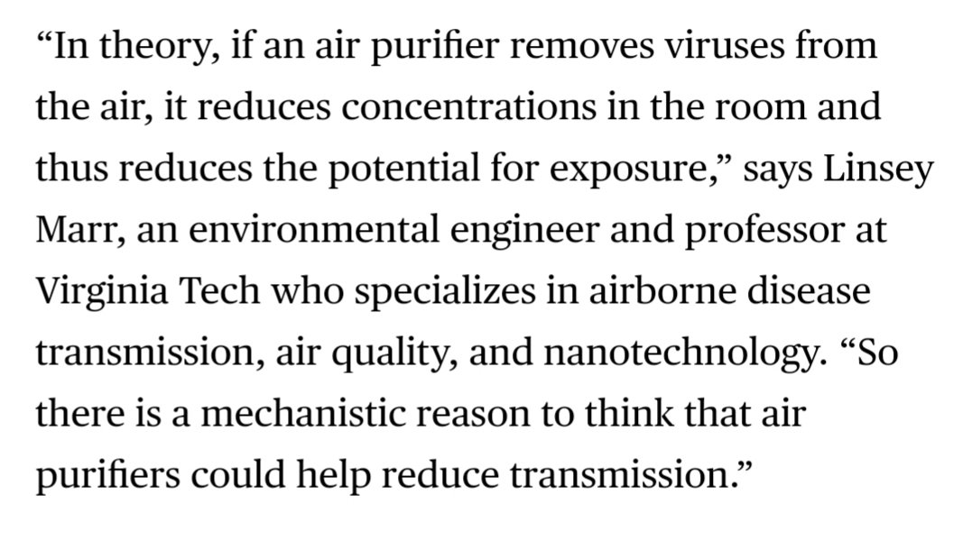 Standalone filters would improve the quality of life in a classroom even after the pandemic. But there needs to be a commitment to buying filters and changing them on the regular. See:  https://www.consumerreports.org/air-purifiers/what-to-know-about-air-purifiers-and-coronavirus/