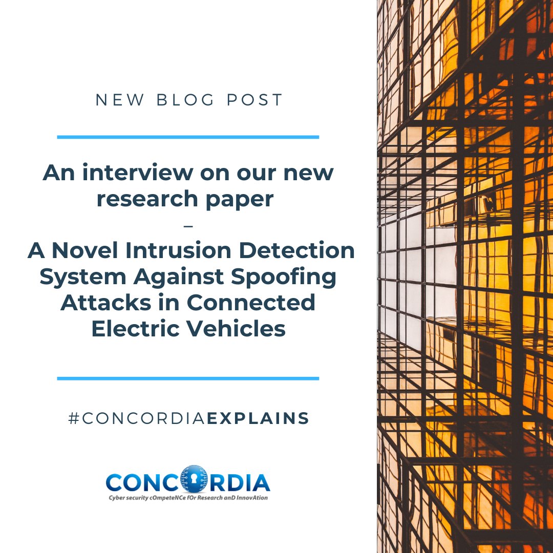 concordiah2020's tweet image. Dr. Leandros Maglaras was interviewed from Elsevier regarding a recently accepted paper in Elsevier Array journal. Read more in our new blog post!
🔗 concordia-h2020.eu/blog-post/an-i…
#CyberSecurity #IntrusionDetectionSystem #MachineLearning #spoofing #ElectricVehicles #H2020