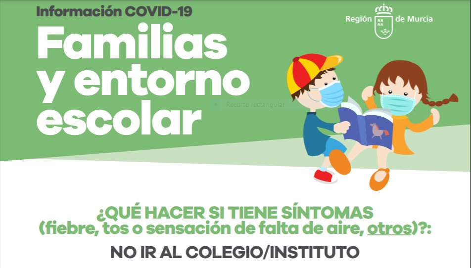 Murciasalud's tweet photo. #BuenosDías 

Si un niño/a tiene síntomas compatibles con #covid19 los padres no deben llevarlo al centro educativo y deben contactar con el 900121212

https://t.co/COXcA8Awin

#MurciaSalud https://t.co/3l5Tgv4O5j