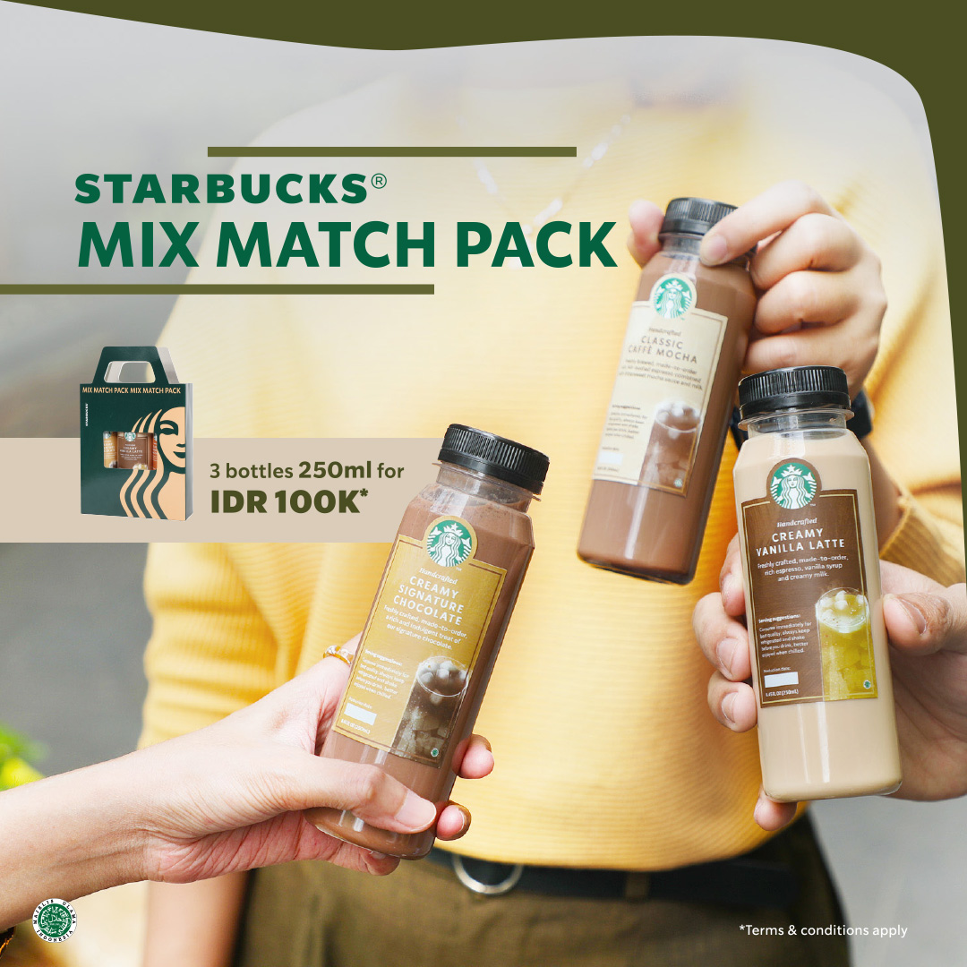 Starbucks Indonesia on Twitter "Kini hadir Starbucks Mix Match Pack