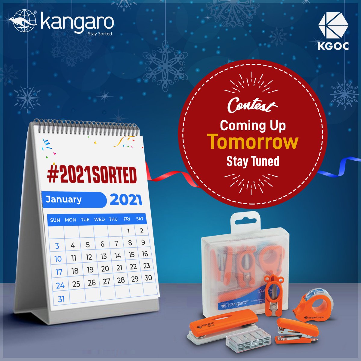 KangaroKGOC's tweet image. It’s celebration time, as the new year has just begun! Fasten your thinking &amp;amp; get ready for the #2021Sorted #Contest to make your #NewYear more happening!!

#ContestAlert #KangaroKGOC