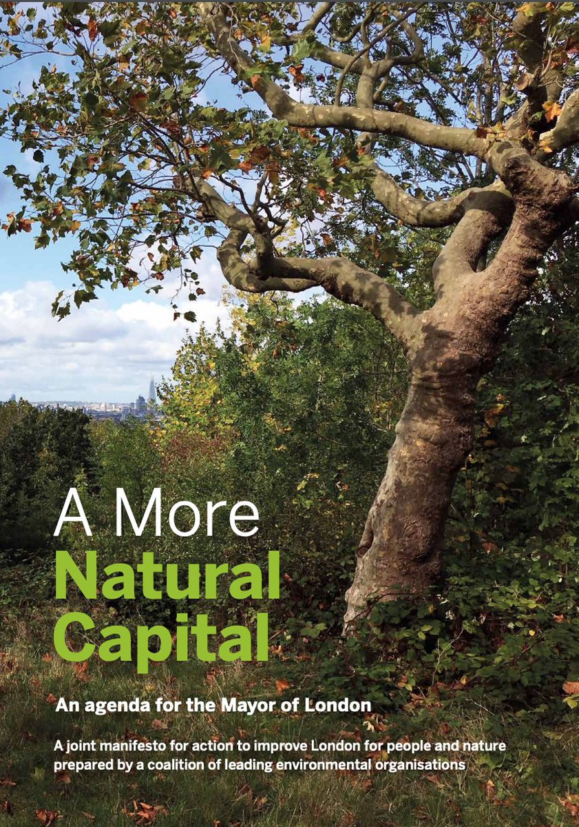 'Too many Londoners live in areas deficient in accessible, high quality, nature-rich green space, and less than half regularly visit green spaces.' From: A More Natural Capital Manifesto @CPRELondon More info: tinyurl.com/yaywnllo #GreenSpaceForAll #ParksForAll #ParksMatter
