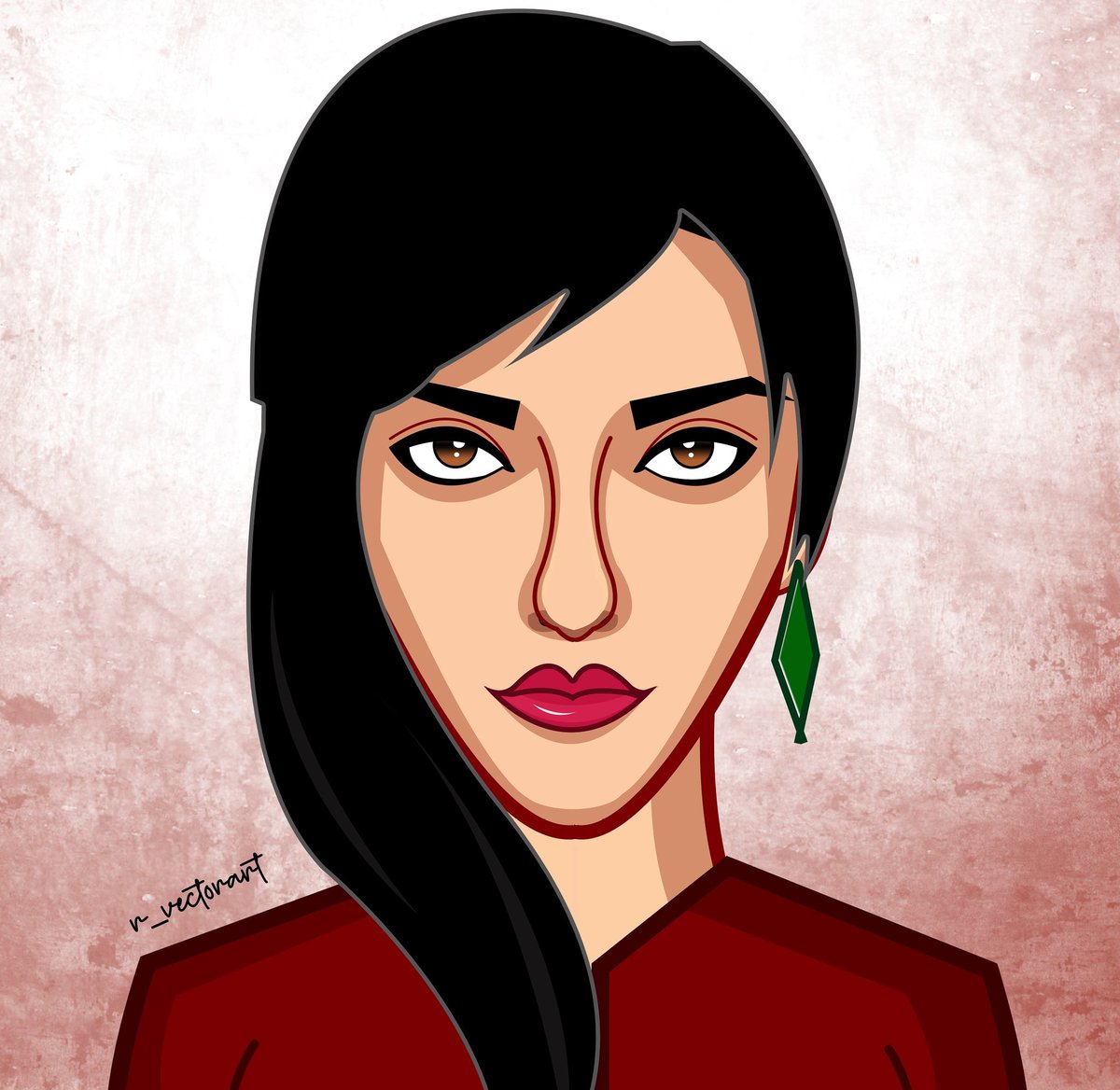 RVectorart's tweet image. Caricature @Officialneha 
#Caricature #vectorart #artistsontwitter #NehaSharma #Bollywood #Tweeter #cartoon #vectorart #dailyart #artoftweeter