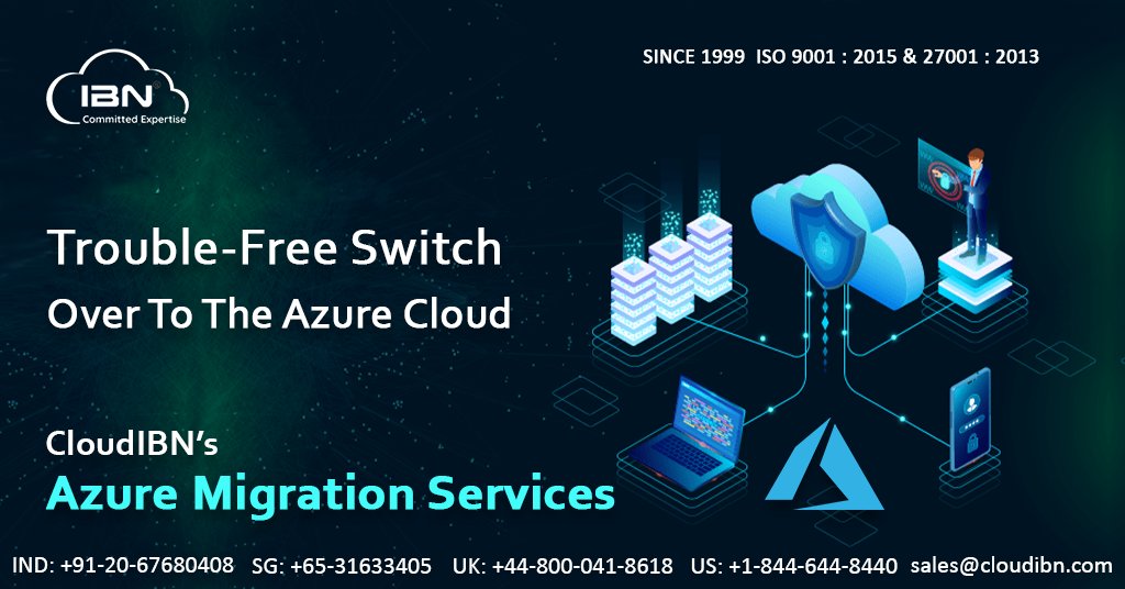 Cloud_IBN's tweet image. CloudIBN Helps To Deliver A Smooth, Trouble-Free Switch Over To The Azure Cloud Environment. Schedule Call With CloudIBN Team For A Free Assessment!
Visit Us - ow.ly/pQ1d50CZ5aO
#Azure #AzureMigration #AzureServer #AzureConsulting #CloudConsulting #AzureCloud #CloudIBN
