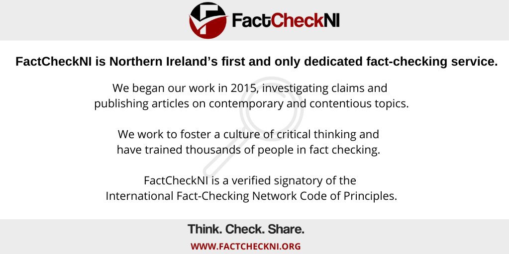FactCheckNI's tweet photo. Read more our #COVID19 fact checks and articles here ➡️ https://t.co/cwcOz6Cedv #FactCheckNI #ThinkCheckShare https://t.co/mvm9hSNjrY