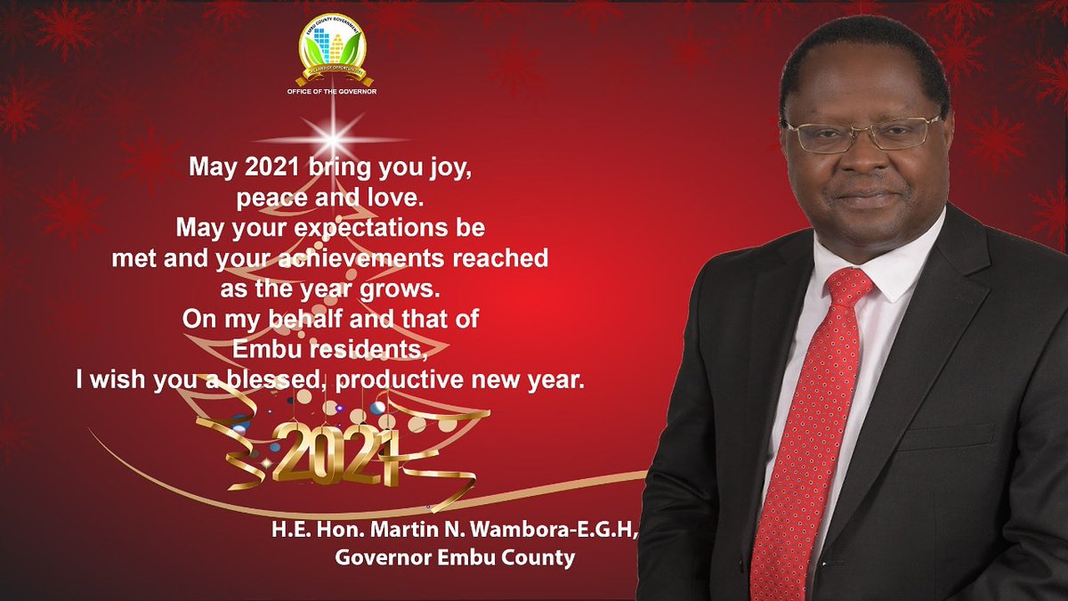 Governor Martin Wambora (@wambora) on Twitter photo 