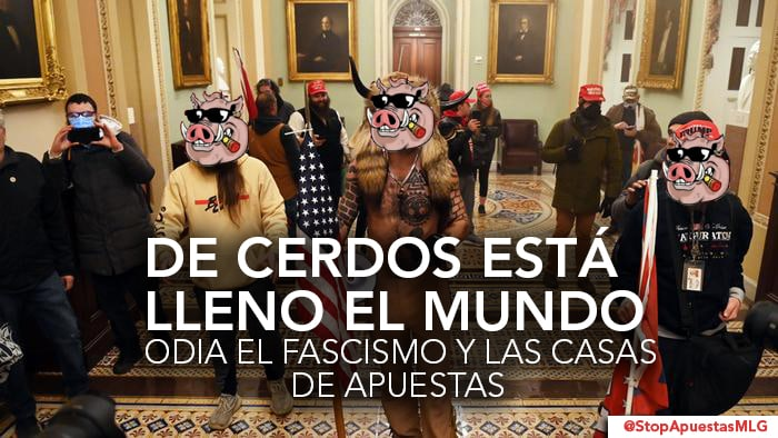 StopApuestasMLG's tweet photo. 🐷 Se nos está quedando un bonito 2021.... #ApuestaPorTuBarrio https://t.co/Ml53WZhVKm