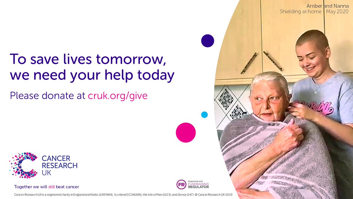 COVID-19 has slowed us down, but we will never stop. Donate now to our life-saving research and help save more lives: bit.ly/3pfNfS3