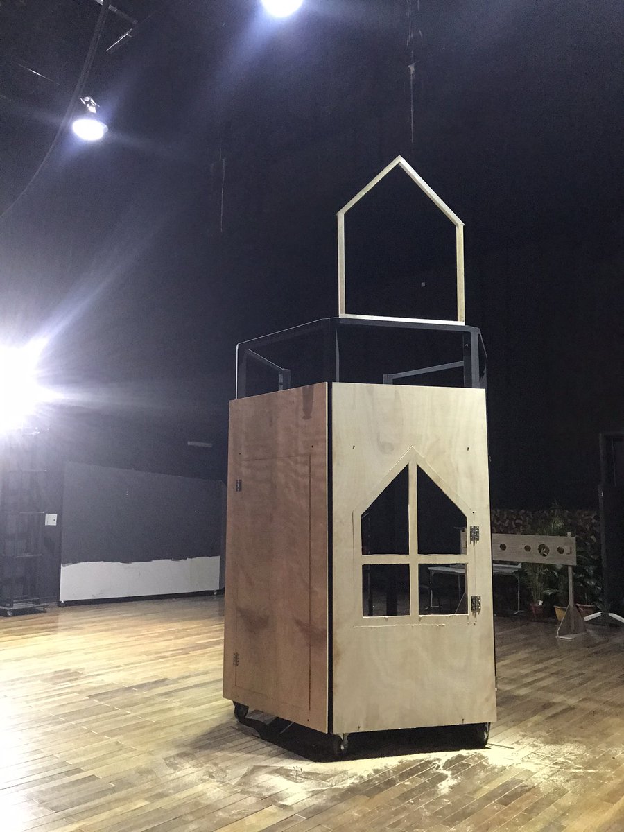 A house that will travel all the way to Oz!! #jisdrama #jismusic #jisperformance