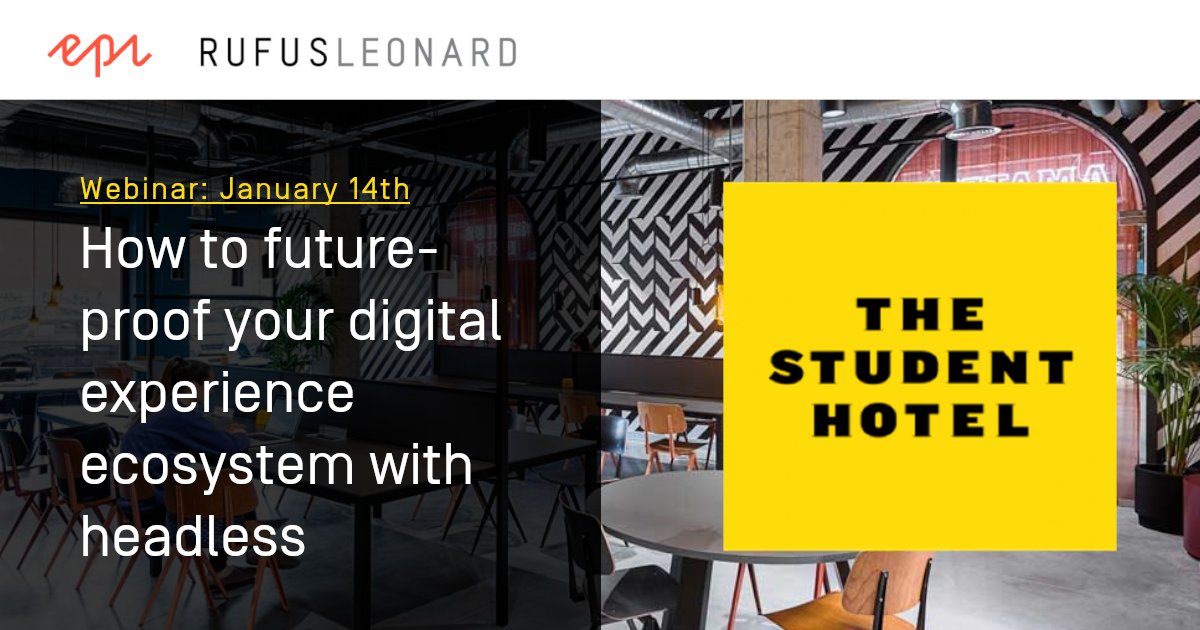 2021 ist der perfekte Zeitpunkt, um das Thema #Headless anzugehen.  ow.ly/F4iC50D2a9e
#digitalexperience #digitaltransformation