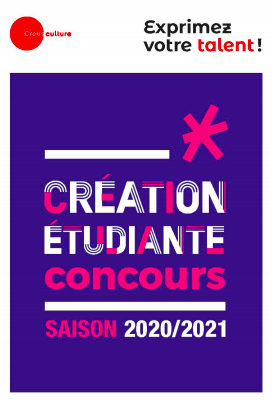 POITIERS_CROUS's tweet photo. Le Crous de Poitiers a le plaisir de vous annoncer que les inscriptions aux concours de création étudiante 2021 sont ouvertes ! 🎉
De nombreux lots à gagner et l'occasion pour les lauréats de faire connaître leurs talents artistiques.  À vous de jouer ! 
https://t.co/bQI03PsJ5T https://t.co/xIoYav5eX1