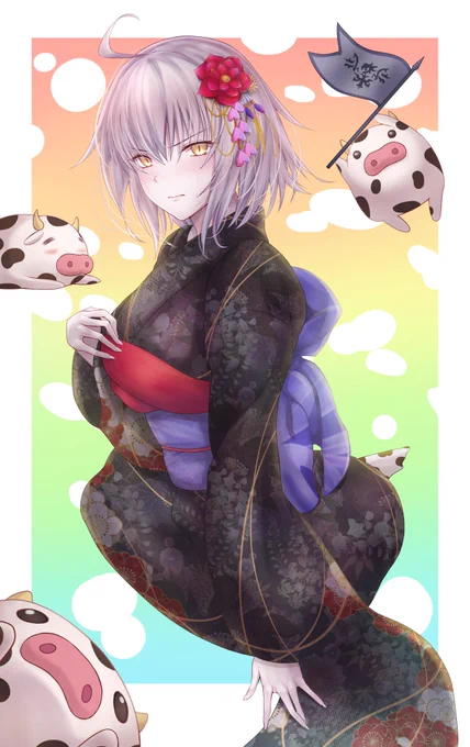 和邪ンヌさん?
遅くなりましたが初絵です( ˊᵕˋ ;)
今年もよろしくお願い致します?‍♂️ 