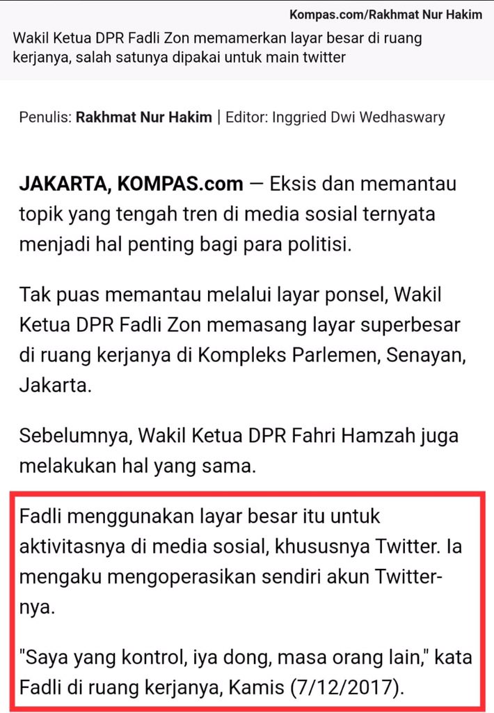 DonnyReinaldo's tweet photo. @narkosun jelas yg ini bang saya percaya dia pegang sendiri akun twitternya.. https://t.co/QcsKqv7WUa