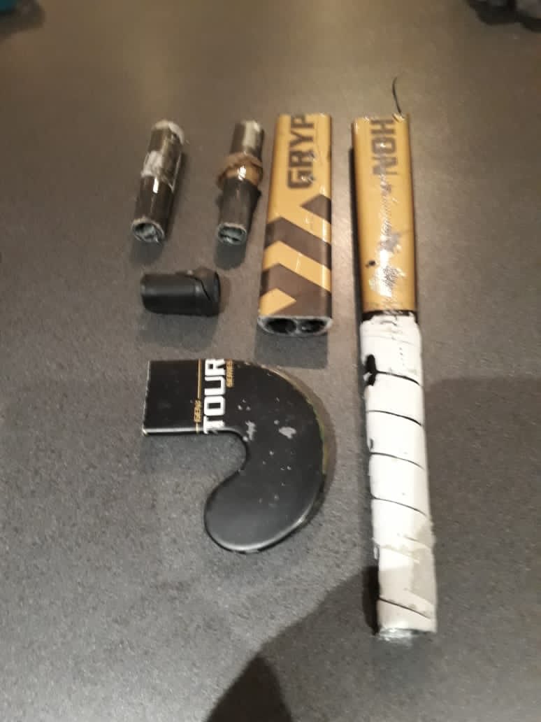 Damage ⁦<a href="/DHLAfrica/">DHL Africa</a>⁩ ⁦<a href="/dhlexpressuk/">DHL Express UK</a>⁩ did to parcel sent