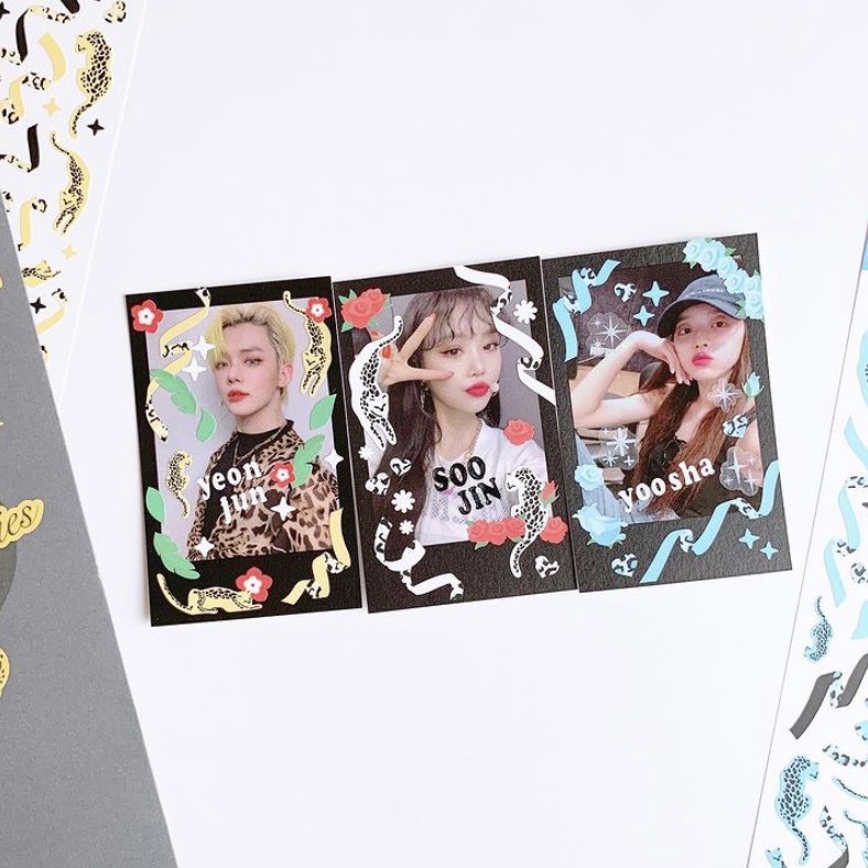 2tomark 韓国雑貨 シール Auf Twitter 販売商品 レオパードシール 数量限定で販売中 韓国の作家様たちの雑貨を直輸入し取り扱うオンラインショップ T Co Gvq8kkww3p 韓国シール 韓国 폴꾸 シール デコトレカ トレカデコ 自作トレカ