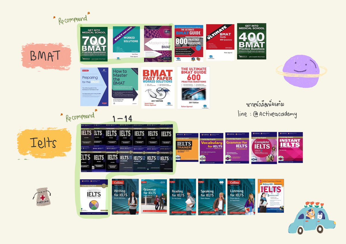 Activeacademy2's tweet image. สนใจเล่มไหนทักแชทมาได้เลยน้า หรือ shopee: bampunyanud 
Line : @activeacademy

#sat #satmath #collegepanda #bbacu #bbatu #betu #ebacu #bba #be #eba #ielts #dek65 #dek66 #dek67 #bmat
#satsubjects #toeic #toeic2020 #toeicbarron #barron #princeton #หนังสือเตรียมสอบ #หนังสือsat