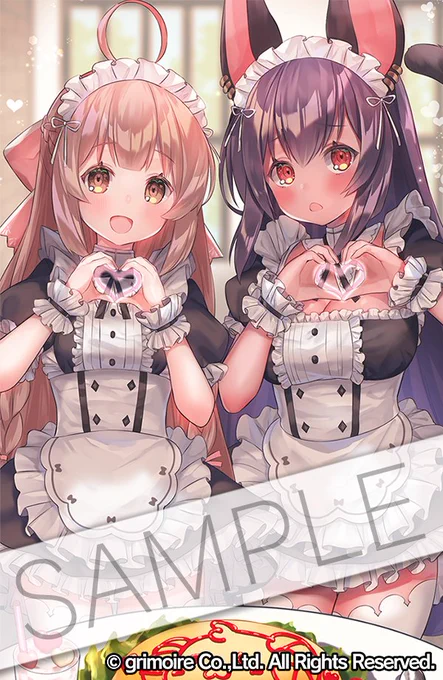 株式会社グリモアさんの『ブレイブソード×ブレイズソウル』(@ bra_x_bla)にて、ブレイドグラフ「プレシャス・サプライズ」と「もえもえ★メイド免許皆伝」を描いておりました!どちらも楽しく描かせていただいた記憶があります!ご飯も美味しそうになるように頑張りました✨
#ブレxブレ 