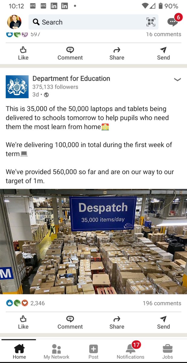 Strong leadership shown here - more meaningful than writing a blank cheque and telling schools to go fish! Certainty and clarity important for students over the coming months - lessons to be learned from others <a href="/NormaFoleyTD1/">Norma Foley T.D</a>