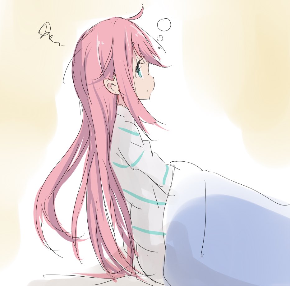 各務原なでしこ 「ち、知恵熱でてきた? 」|COREのイラスト