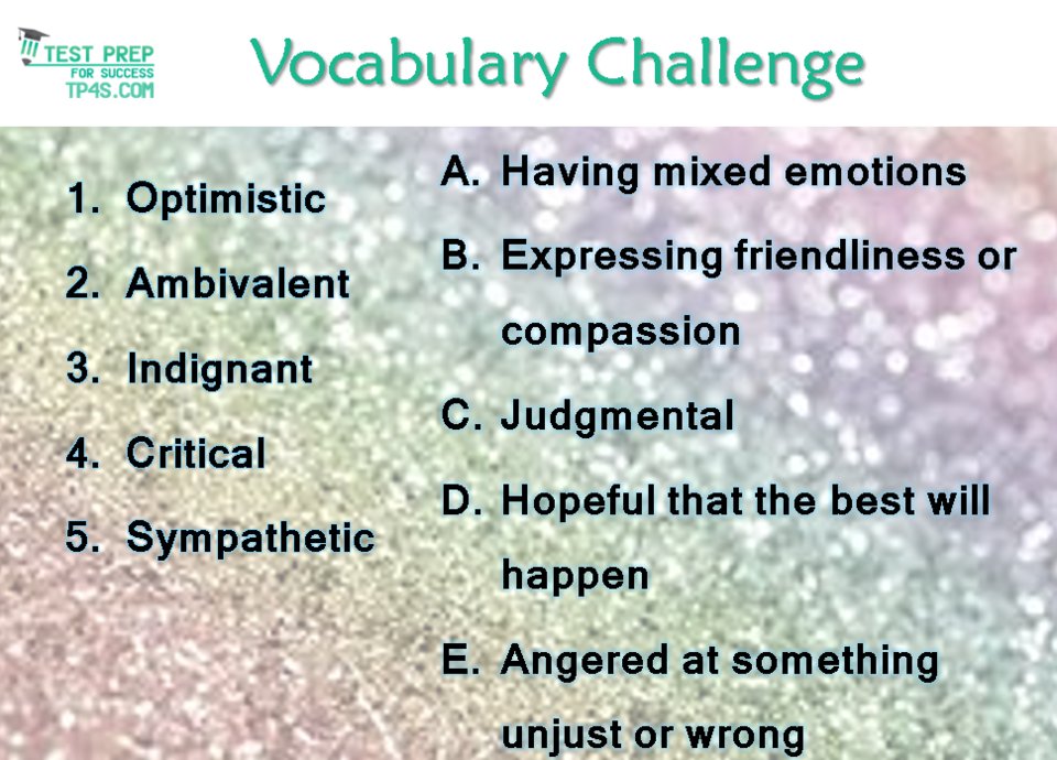 HRK2's tweet photo. Every day is a good day to expand your #vocabulary.  Give this #challenge a try by matching each #SAT word to its definition.  #Vocab #SAT #ACT #testprep #teachers #English #learning #education https://t.co/8cEqA65CzZ