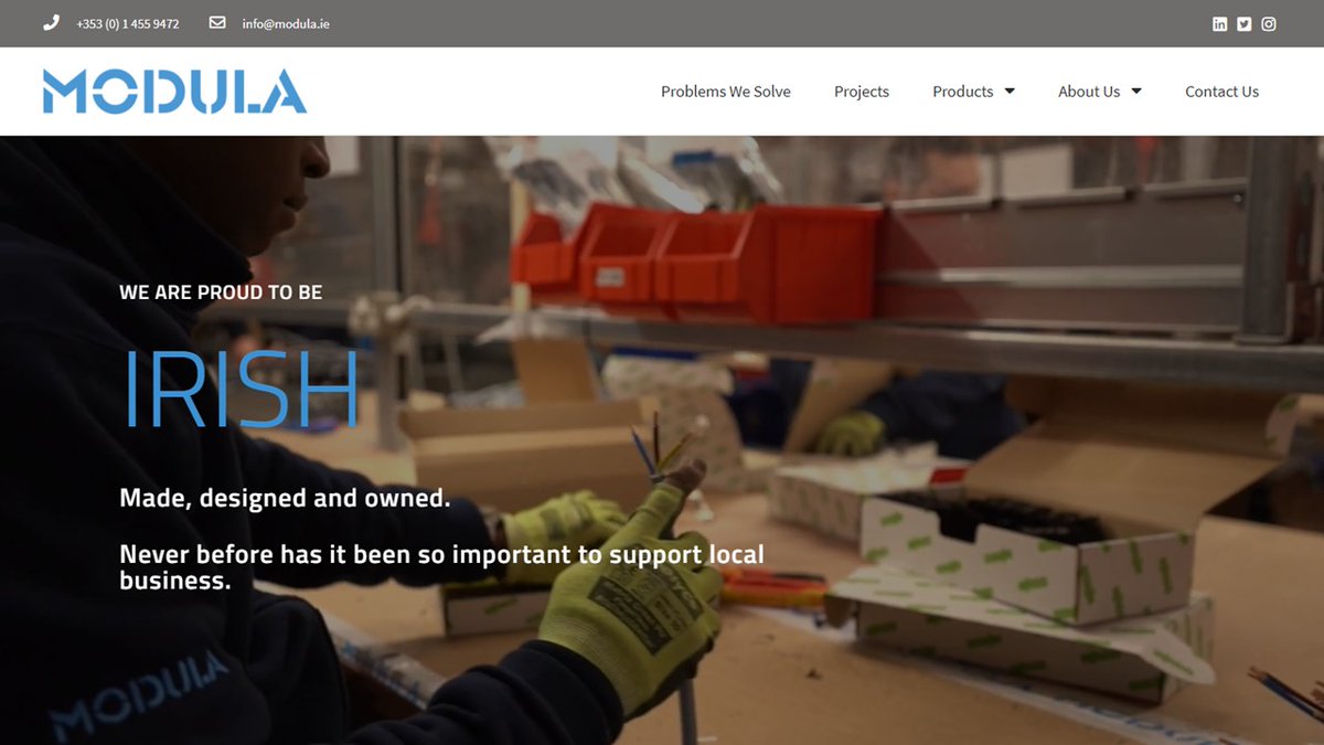 Modula_Electric's tweet image. Breaking news: Our shiny new website is now live!

We have some very exciting plans for 2021, so stay tuned. But, if you can&apos;t wait, check out...

modula.ie

#Modula #modularwiring #modularsolutions #electrical #lightingsolutions #lightingcontrols #powerdistribution
