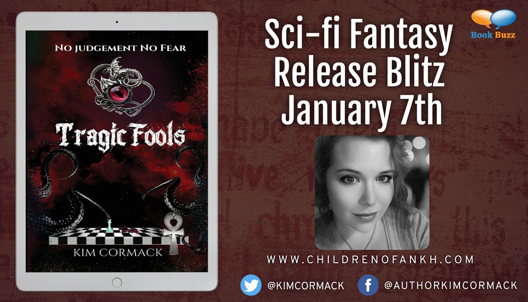 BookBuzznet's tweet photo. Sci-fi Fantasy Paranormal Release Day Blitz
Tragic Fools By @kimcormack 
https://t.co/BuU6EbheiH
https://t.co/v8tuyRoB6q
#TRAGICFOOLS #TRAGICFOOLS2020 #TRAGICFOOLS2021 #CHILDRENOFANKH #childrenofankhseriesuniverse https://t.co/UhGmL2ftjj