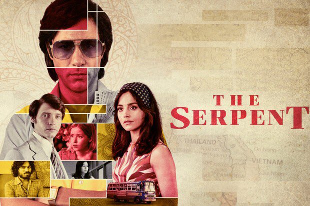 TMiddleager's tweet photo. What to watch next: 
This True-crime drama examines the case of a serial killer convicted of murdering at least 10 tourists in the 70s. Once you’re used to the constant time-hopping, the puzzle-piece experience can be enjoyably fulfilling.
#bbcdrama #theserpent #SerialKiller https://t.co/u9RkYlv4LZ