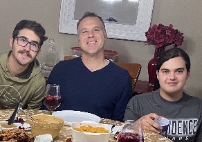 PCSCE's tweet photo. “It was important to me to show my kids that not everyone’s journey is the same. Mine happened to be nontraditional, and that’s ok. No matter your age, education is a lifelong endeavor!" -Scott Walmsley #PCSCEalumni 
#PCSCE #providencecollege #foreverafriar #ThursdayThoughts https://t.co/VY6vRvr23f