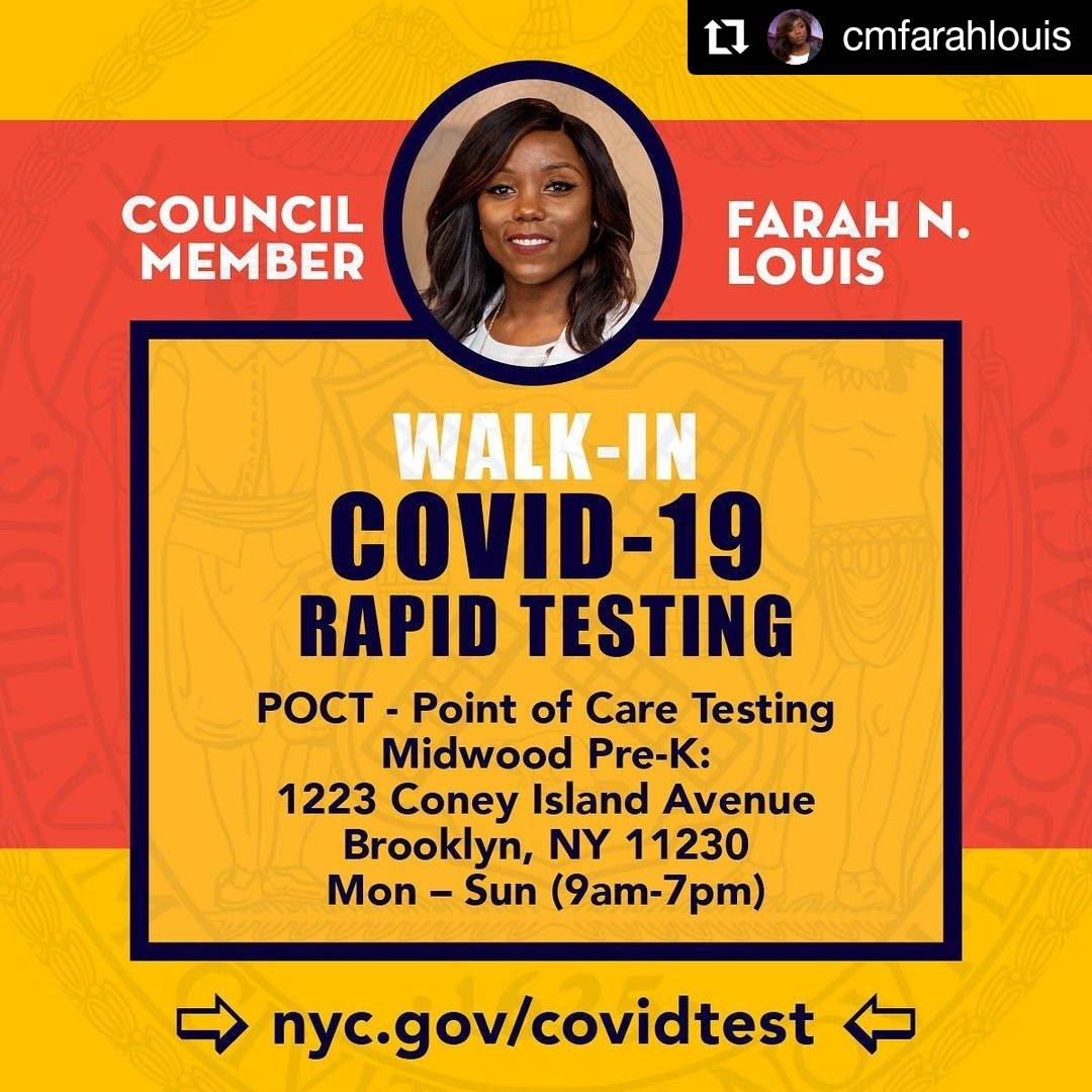 Knowledge is power - and safety. Get a covid-19 rapid test this week and help stop the spread.

#Repost @cmfarahlouis
• • • • • •
Masks up. Stay safe. Get tested.

#covid19 #stayhomestaysafe #covidsafety