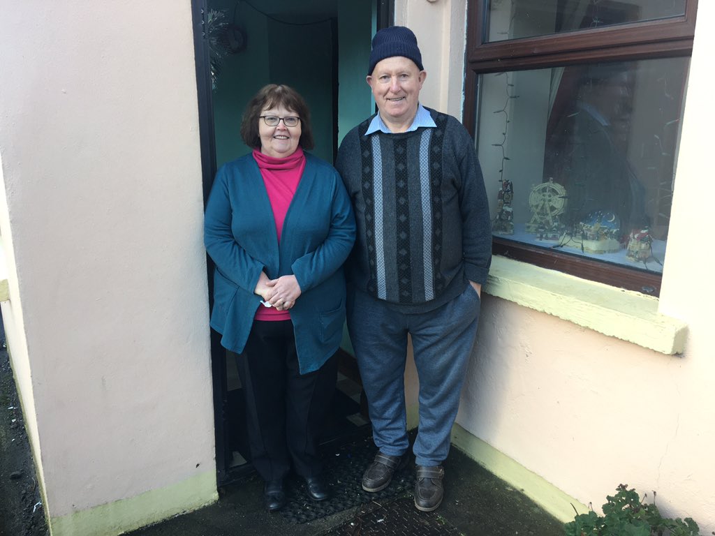 Buailtin's tweet image. “I could barely watch it. I was petrified something was going to happen the poor fella.” 

A mother’s love: Noreen O’Sullivan talking about her son, CNN reporter @donie who was in the heart of the action during last night’s chaos.