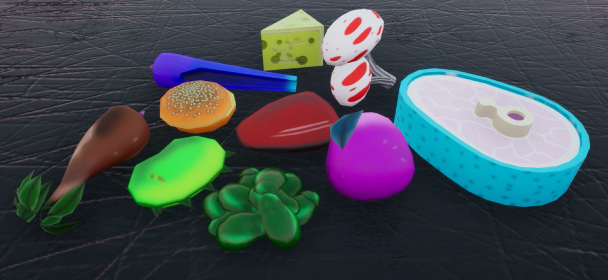 Just finished work on the base ingredients in <a href="/RedSeaGames/">RedSea Games</a> upcoming game! #indiedev #indiegame