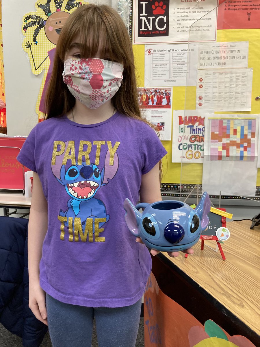 Stitch is alive and well at North Coventry Elementary! #OJR #OJRNC
