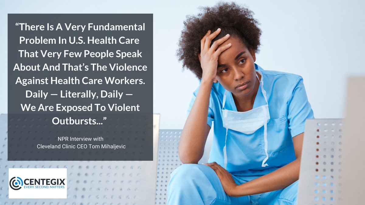 _CentegixOLD's tweet photo. Calling For Help Quickly And Discreetly Is Paramount In Hospitals Not Just For Patients, But For Staff. Protect Our #Healthcare Workers From Violent Outbursts. CrisisAlertโขBrings Needed Help FAST.
#KnowTheStats: https://t.co/ZqUW0mh3ej #PushButtonHelpComes #SafetyFirst https://t.co/SBEoGslf1M