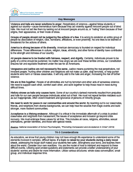 jbaker000's tweet image. LBUSD Teachers &amp;amp; Admin: To support you in supporting our @LBSchools students on this day that feels so very heavy, a resource guide was sent to your e-mail last night. Thank you for helping our students process the attack on democracy that they have witnessed. #proudtobeLBUSD