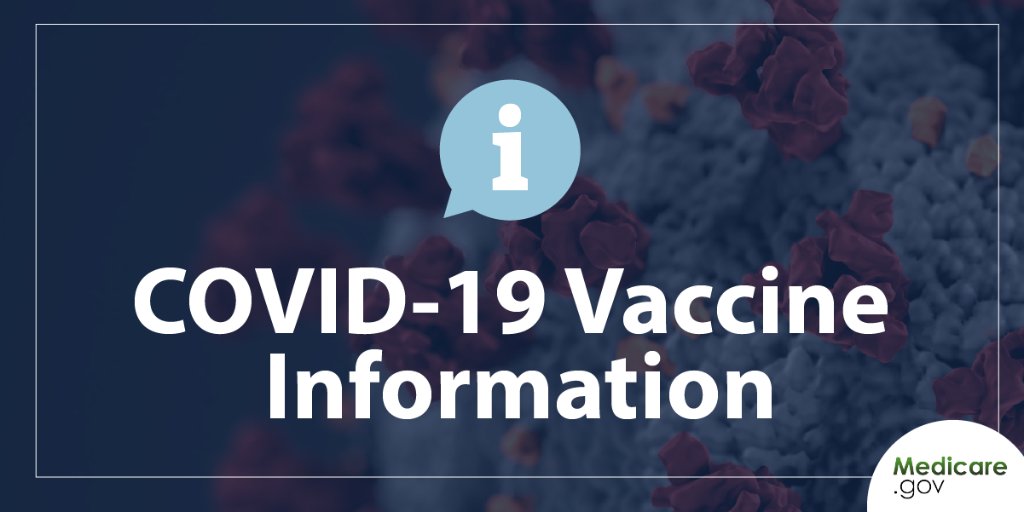 MedicareGov's tweet photo. #Medicare covers the #COVID19 vaccine, so there will be no cost to you once it’s available to you. Learn more about the vaccine here: https://t.co/qgebmFQ50K https://t.co/T33IWb1M4U