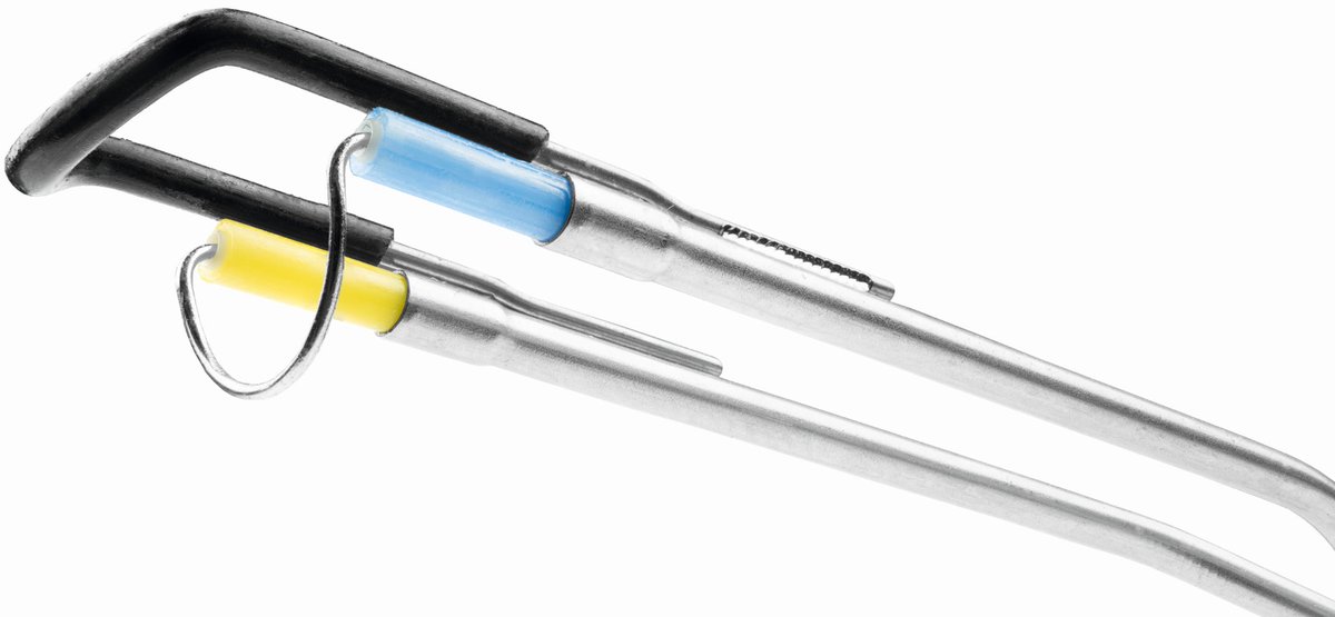 OlympusUrology's tweet photo. With the start of 2021 we are happy to announce a new addition to the Olympus #Plasma portfolio: #TUEB Loop for BPH #Enucleation.
The black runner helps to peel off the prostate lobes and the wire electrode is used for cutting and coagulation. To learn more ask your Olympus rep. https://t.co/9umszUtAvH