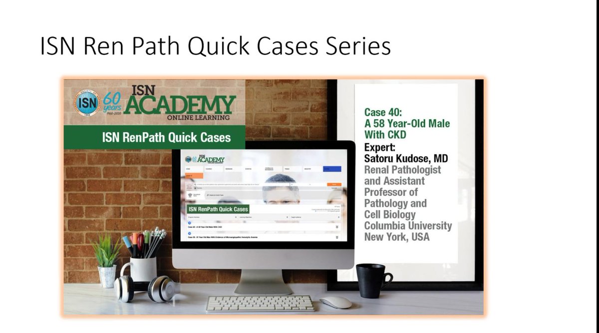 ISNeducation's tweet photo. A different kind of webinars, including @ISNkidneycare #RenPath cases @arvindcanchi #ISNwebinar #SoMe #MedTwitter https://t.co/IDxU8VJL3T