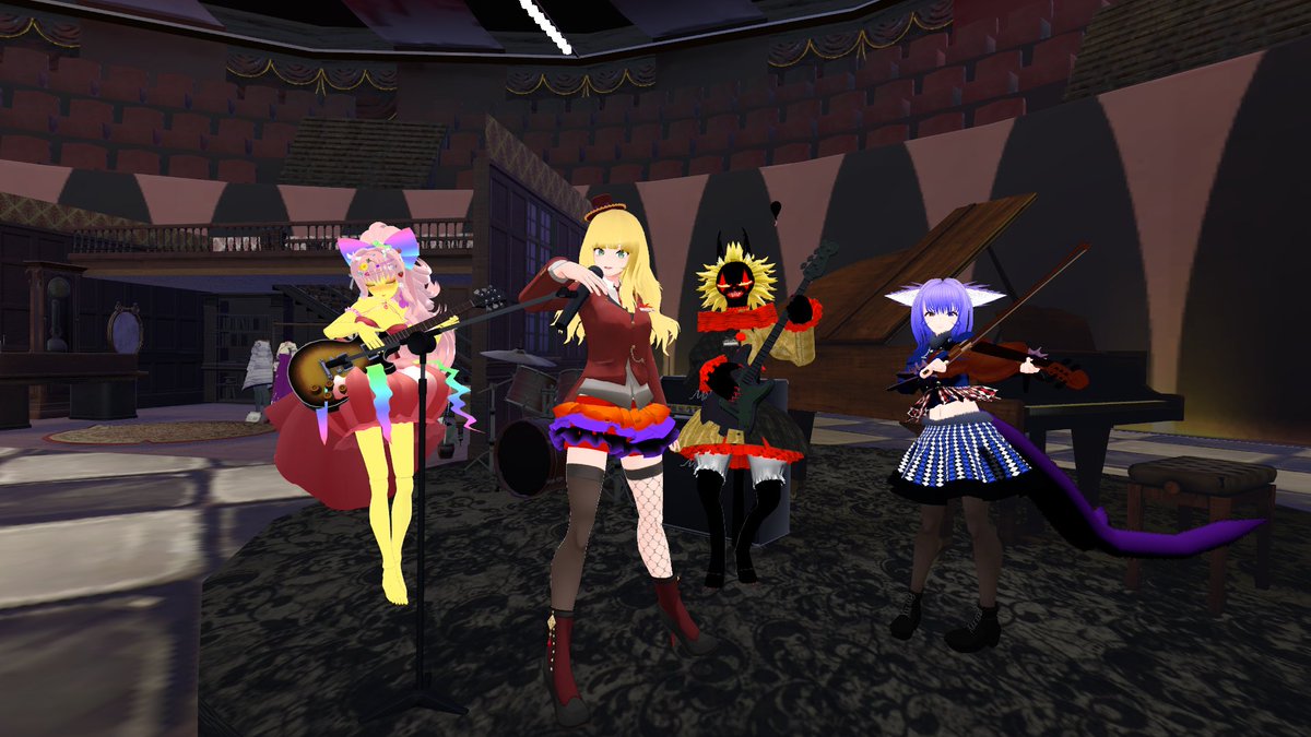 endressstory's tweet photo. 今日のVRC
一ヶ月ぶりくらいの #ピクシーネイルVRC
Vketとのコラボdayでした！
久しぶりに楽しかったー☺
①これは決まってる！
②わちゃわちゃ
③乾杯🍻
④これは清楚

#VRChatc https://t.co/Q4z3gEnIpl