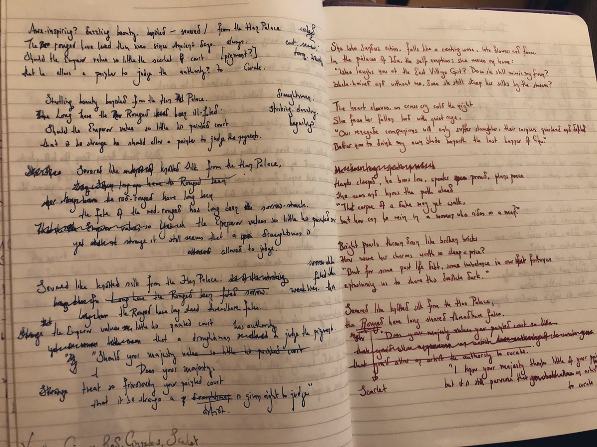 I've been reading 紅樓夢 (Dream of Red Mansion, aka Story of the Stone) and on a whim have translated the poems Daiyu writes in chapter 64. Here is a thread of my efforts as well as my through my process behind my translation:
