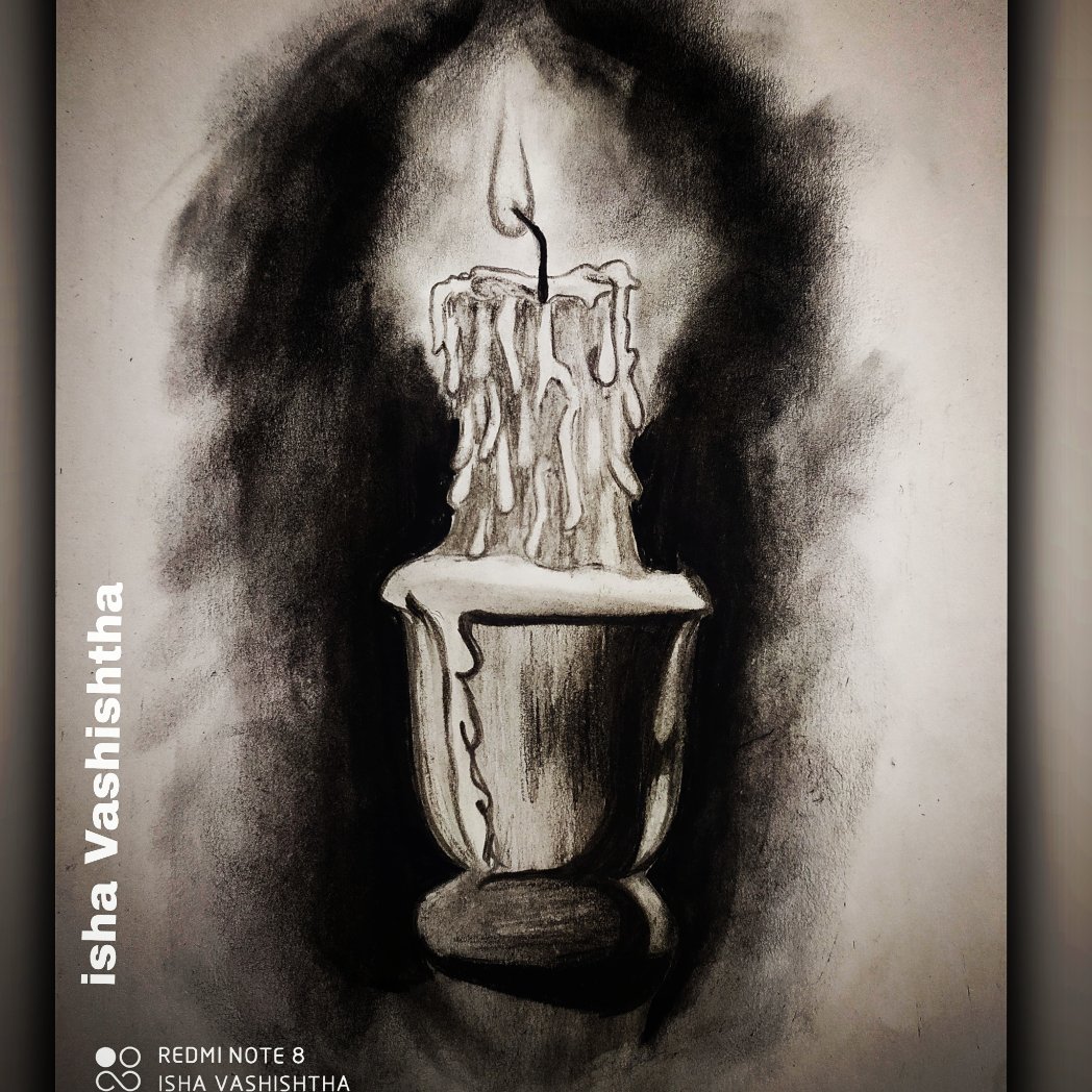 prompthunt: burning candle tarot card art, tattoo design, medieval art,  flat white background, Grimdark, sketched, crosshatching, realistic,  horror, high resolution,