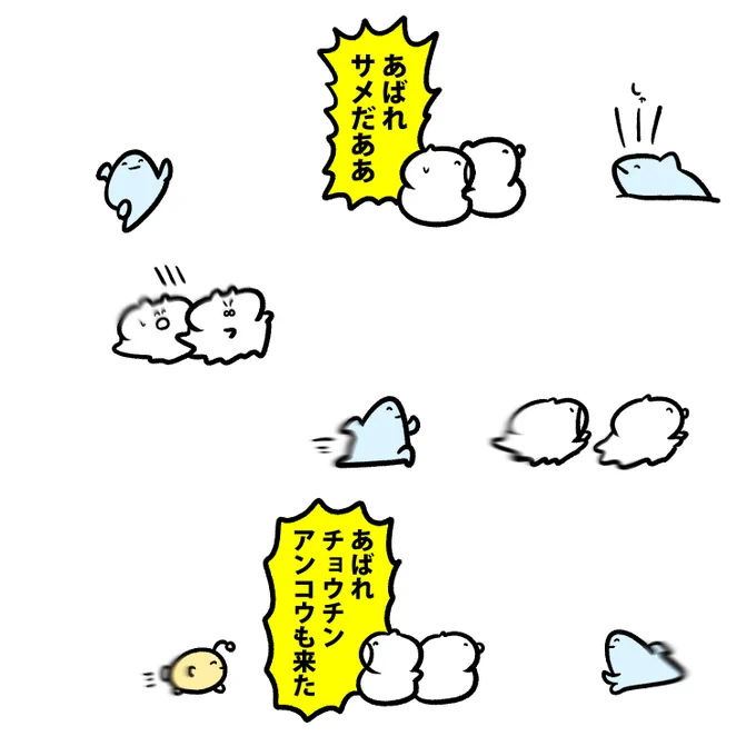 暴れサメ 