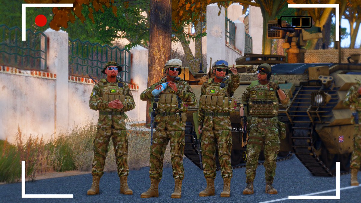 AltianForces's tweet photo. 16:40 in the Southern Hills of Kavala | Sections of 3 Royal Irish and 1 Royal Altians are conducting an exercise | Urban Combat Training Exercises | Landscape Knowledge | etc.

Thanks to @OfAltian for letting us practise in the Capitol of Altis!

#AAF #Arma3 #3RI https://t.co/8dKw7V3nXG