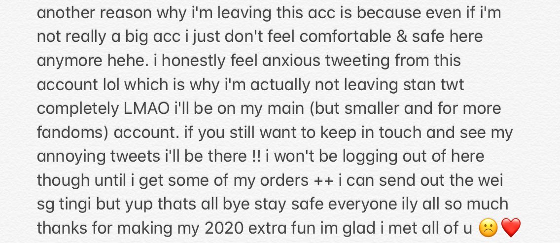 seokdaez's tweet photo. this was a long time coming but ... [rest], i guess 🤠 

but not really im just moving accounts besties dm me if u still wanna be mutuals!! <3 bye ily all sm!! https://t.co/873Ckw1RMH